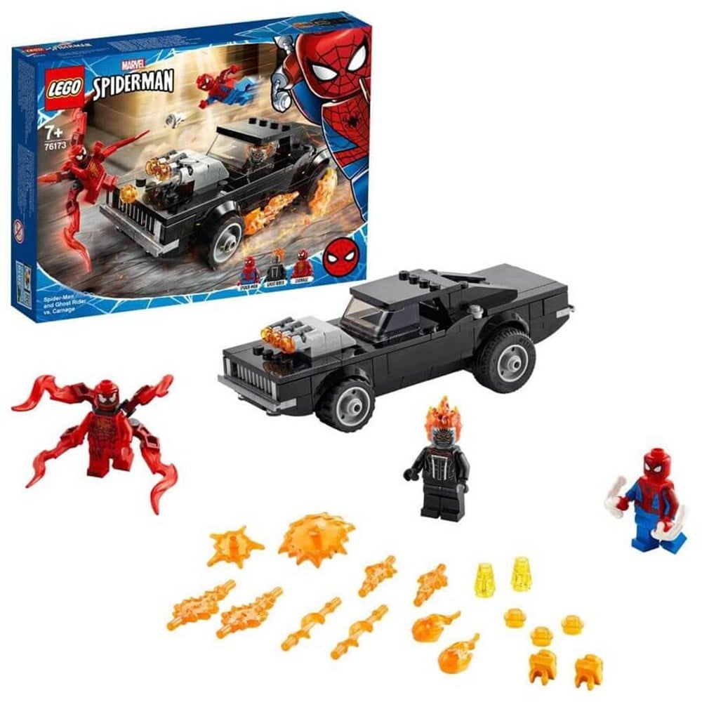 LEGO Marvel Örümcek Adam ile Ghost Rider Carnage'a Karşı 76173 Lego LSS76173