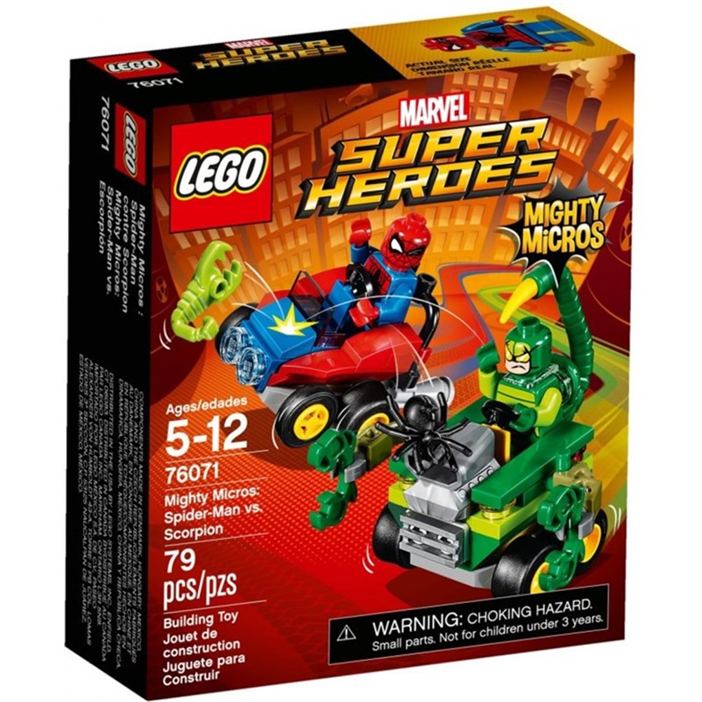 LEGO Marvel Super Heroes Mighty Micros: Spider-Man Scorpion'a karşı 76071