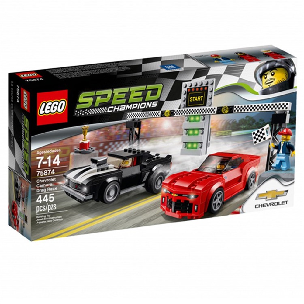 Lego Speed Champions Chevy Camaro Drag LSR75874