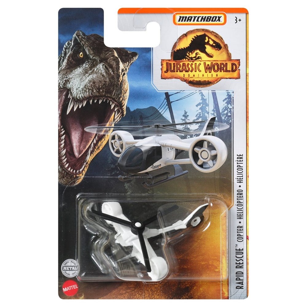 Matchbox Jurassic World Tekli Araçlar FMW90-HBH04 Matchbox HBH04