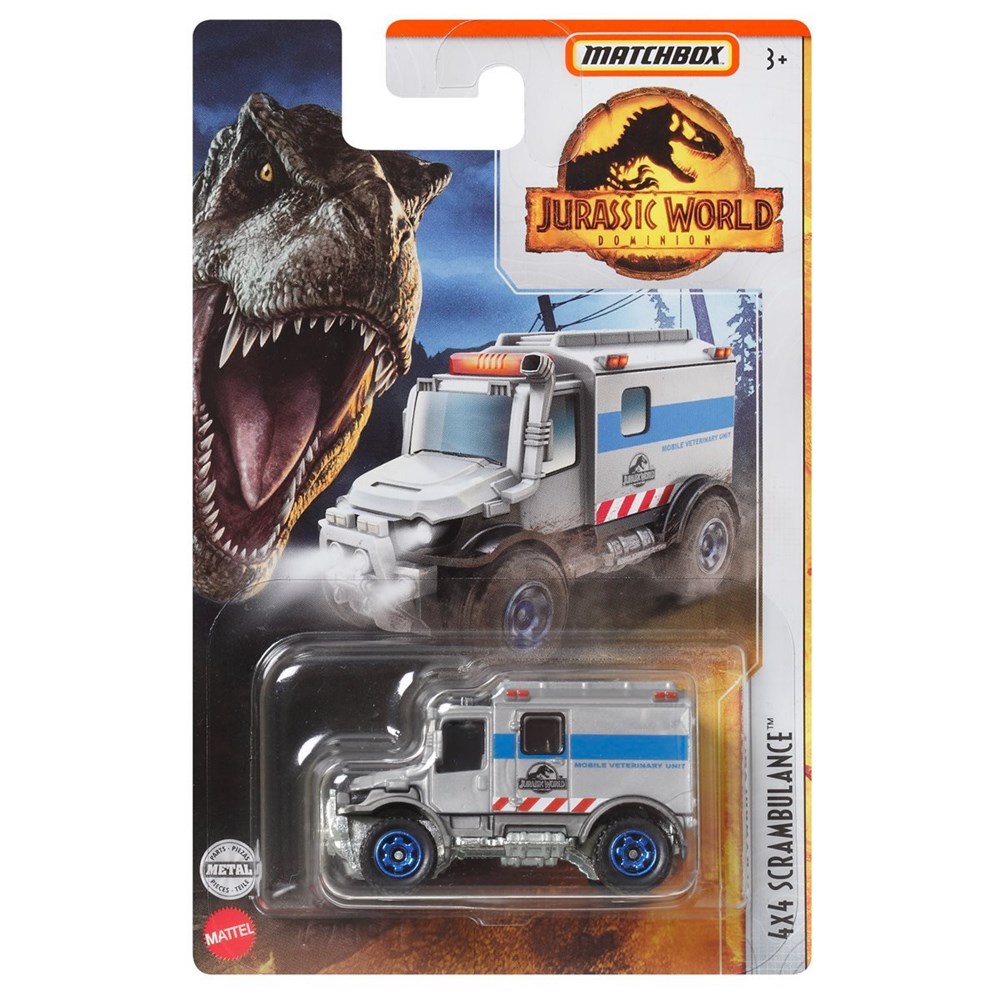 Matchbox Jurassic World Tekli Araçlar FMW90-HBH08 Matchbox HBH08