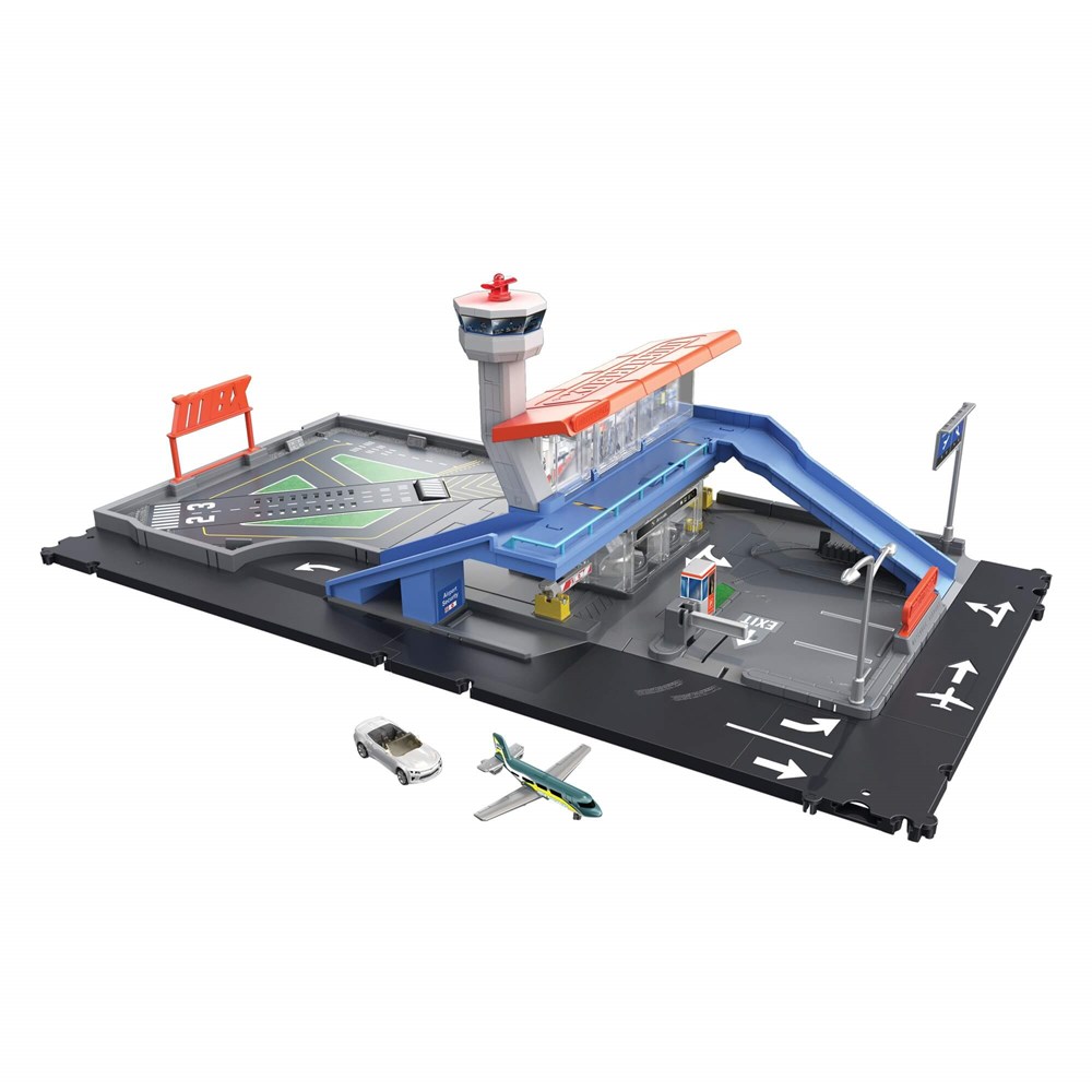 Matchbox Aksiyon Sürücüleri Havaalanı Macerası Oyun Seti HCN34 Matchbox HCN34