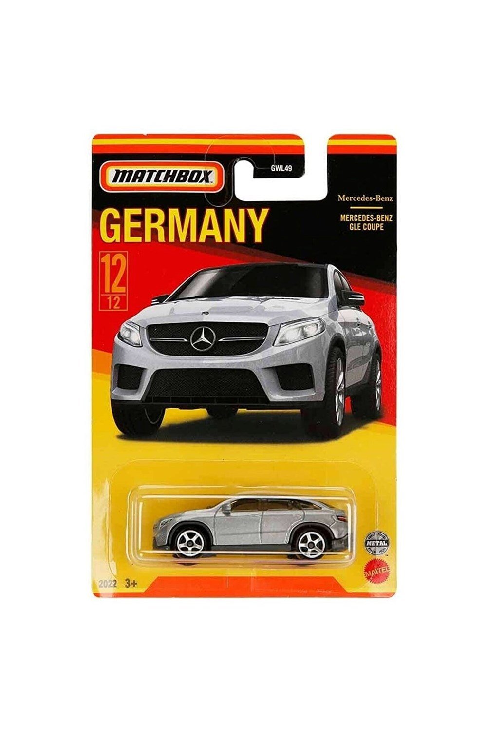 Matchbox Almanya Araçları Serisi Mercedes-Benz GLE Coupe GWL49-HFH55 Matchbox HFH55