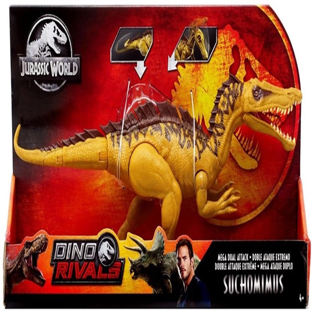 Jurassic Word Düşmüş Krallık Büyük Kapışma Figürleri Suchomimus GDL05-GDL07 Mattel GDL07