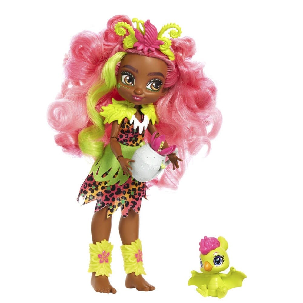 Cave Club Bebekleri Pembe Saçlı Fernessa Gnl82-Gnl85 Mattel GNL85