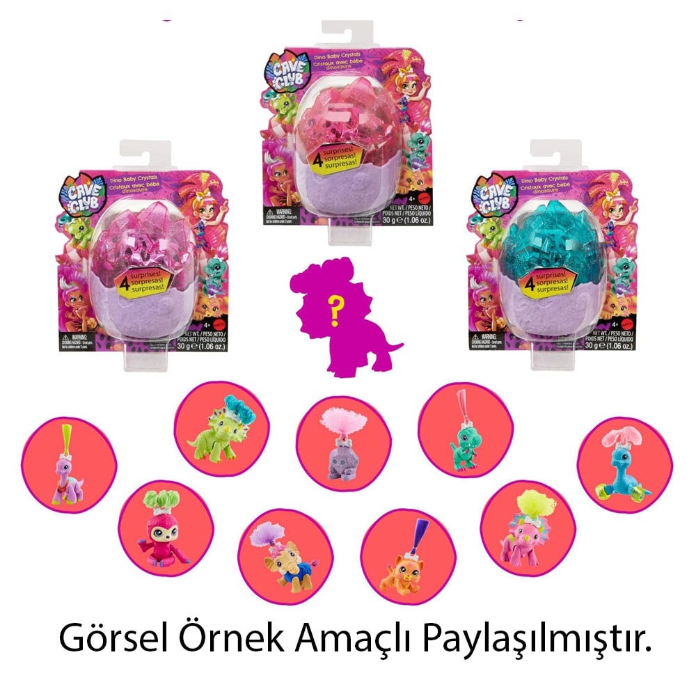 Cave Club Hayvanlar Serisi Gnl97 Mattel GNL97