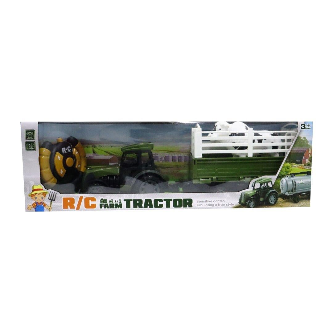 2.4G R/C Bataryalı Çiftlik Traktörü Aksesuarlı Mega BIG19053