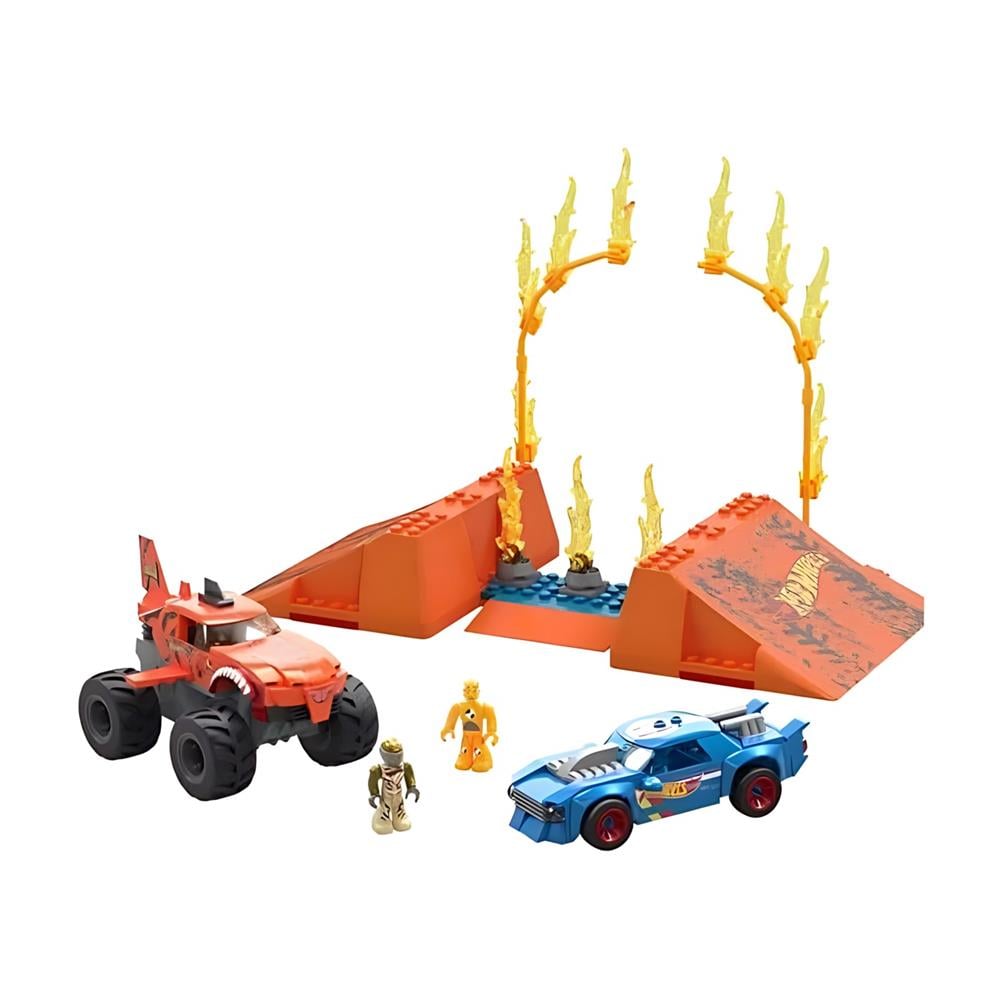 MEGA Hot Wheels Smash N Crash Tiger Shark Çarpışma Pisti HKF88 Mega HKF88