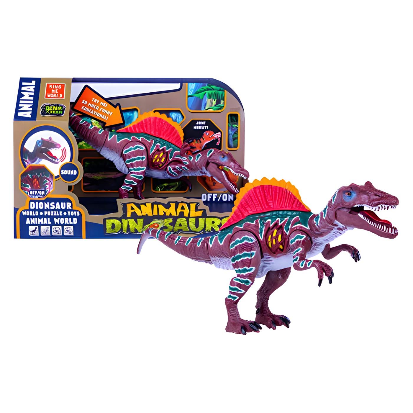 Animal Dinosaurs Serisi Sesli Işıklı Dino A2 Mega Oyuncak BIG308A2