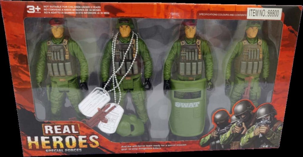 Savaş Kahramanları Asker Seti Mega Oyuncak BIG88800
