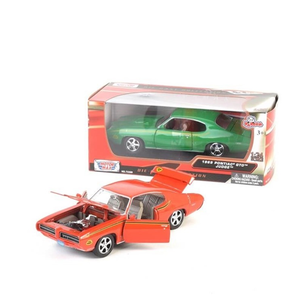 Metal Motormax 1969 Pontiac Gto 1:24