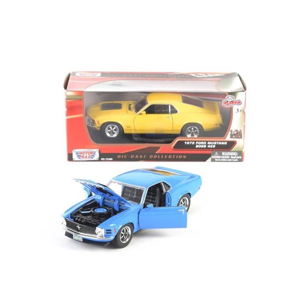Metal Motormax 1970 Ford Mustang 1:24