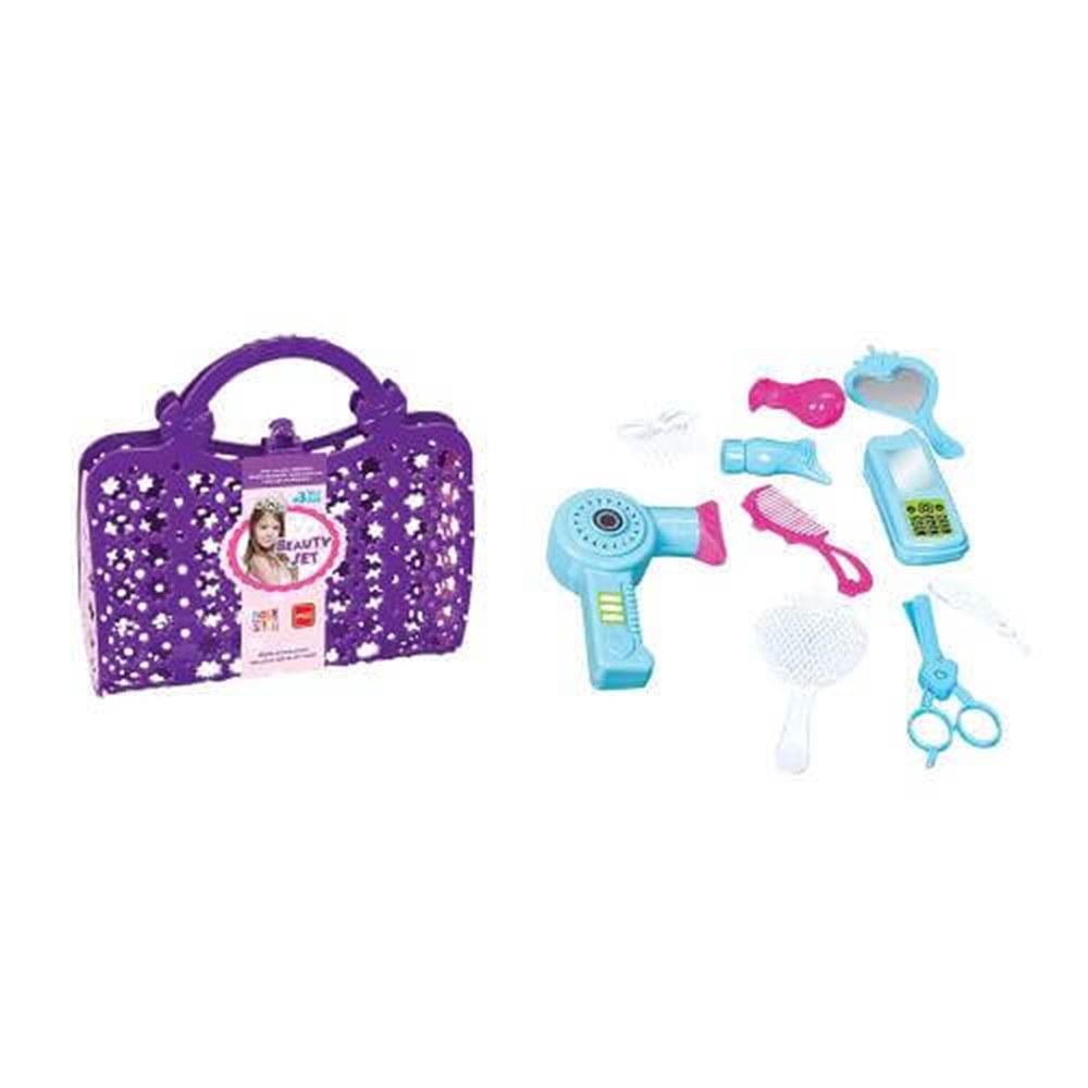 Little Princess Desenli Makyaj Çantası MGS 5833 MGS MGS 5833