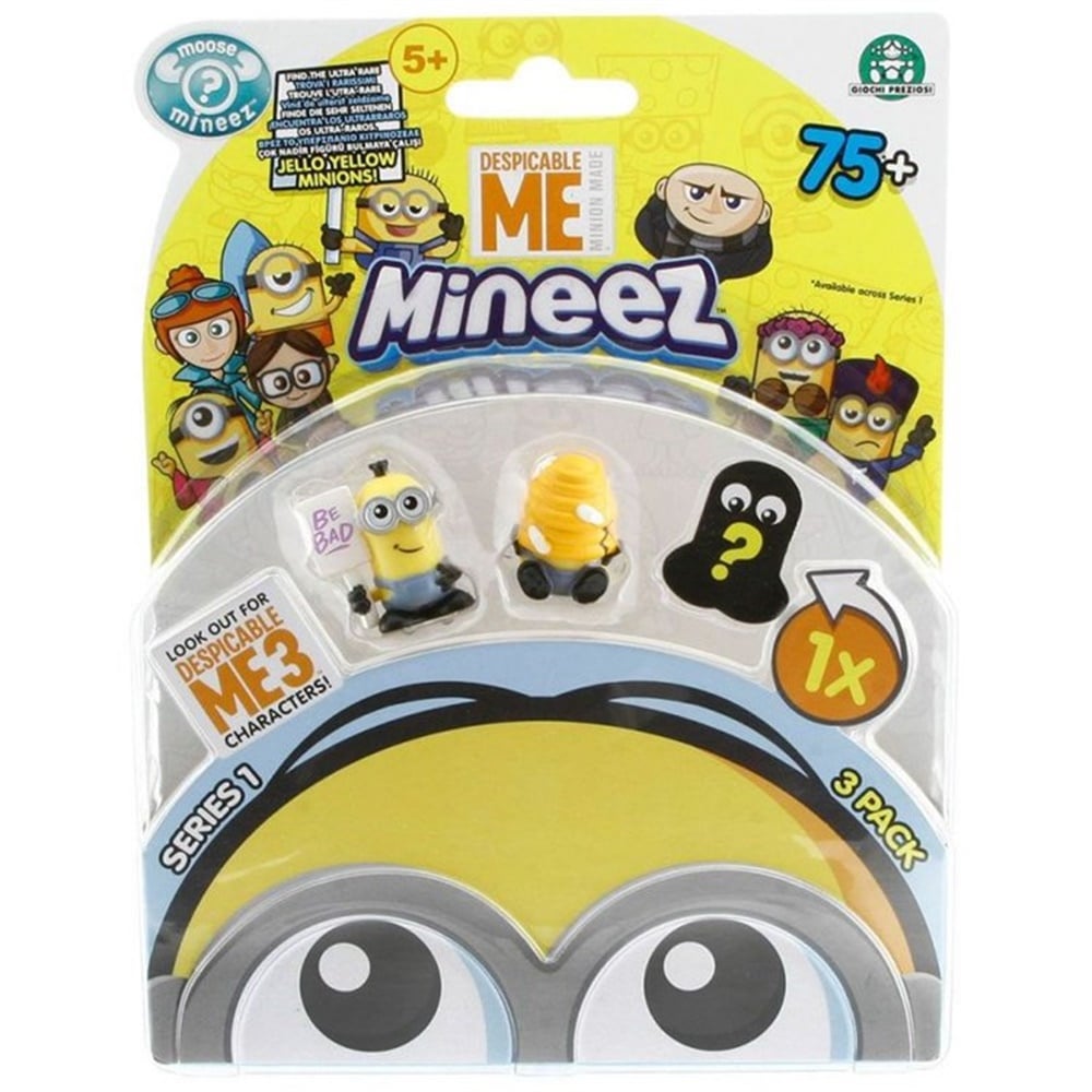 Mineez Minion Despicable Me Model 3'lü Paket