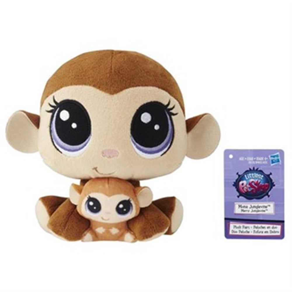 Littlest Pet Shop Miniş ve Yavru Miniş Peluş B9852