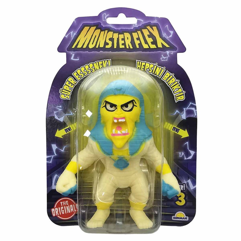 Monster Flex Süper Esnek Figür S3 15 Cm - Pharaoh Mummy Monster Flex S00061139 PM