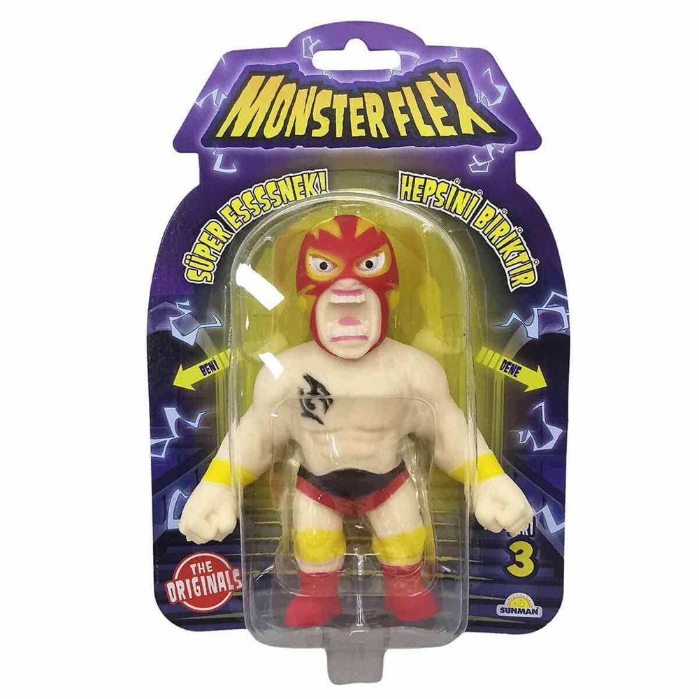Monster Flex Süper Esnek Figür S3 15 Cm - Wrestler Monster Flex S00061139 W