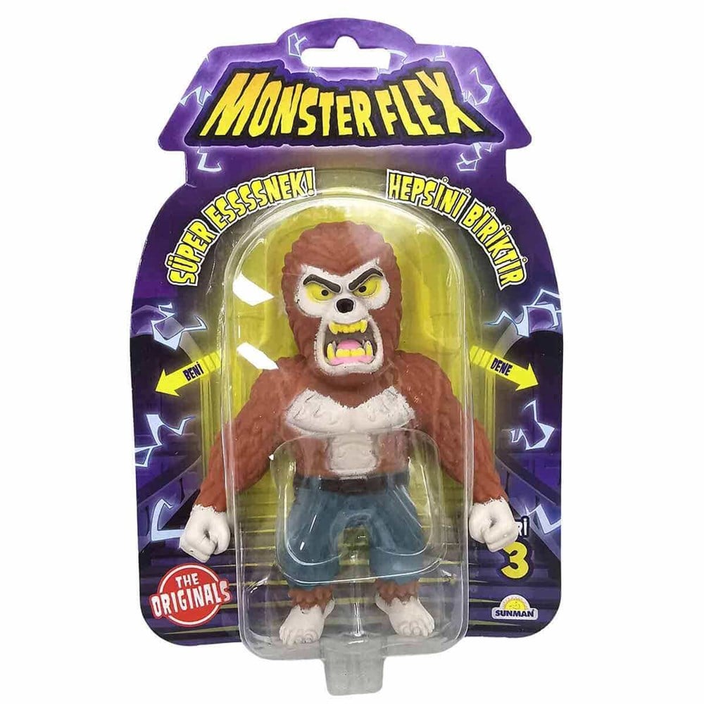 Monster Flex Süper Esnek Figür S3 15 Cm - Werewolf Monster Flex S00061139 WW