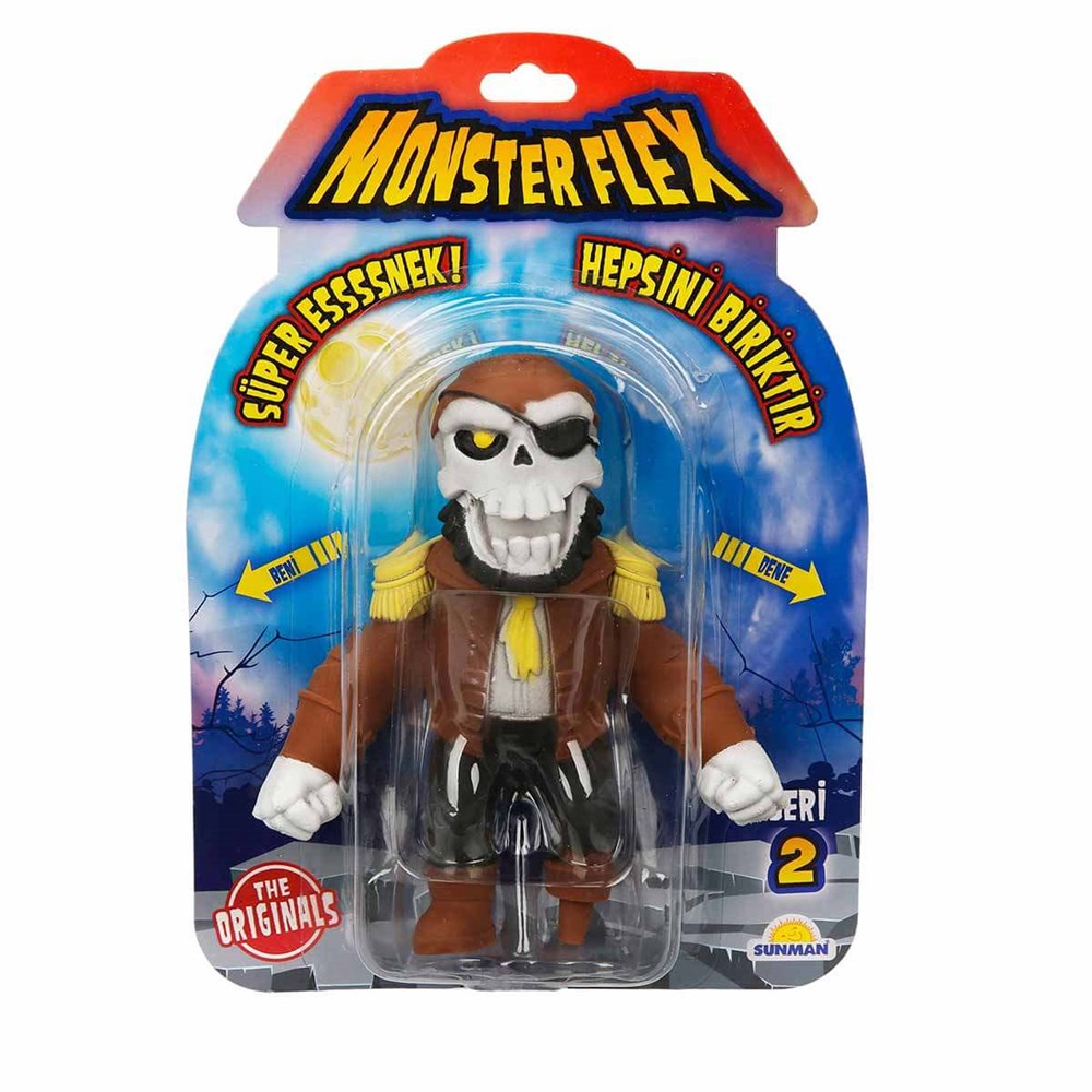 Monster Flex Süper Esnek Figür S2 15 Cm - Ghost Pirate Monster Flex S00089378 GP