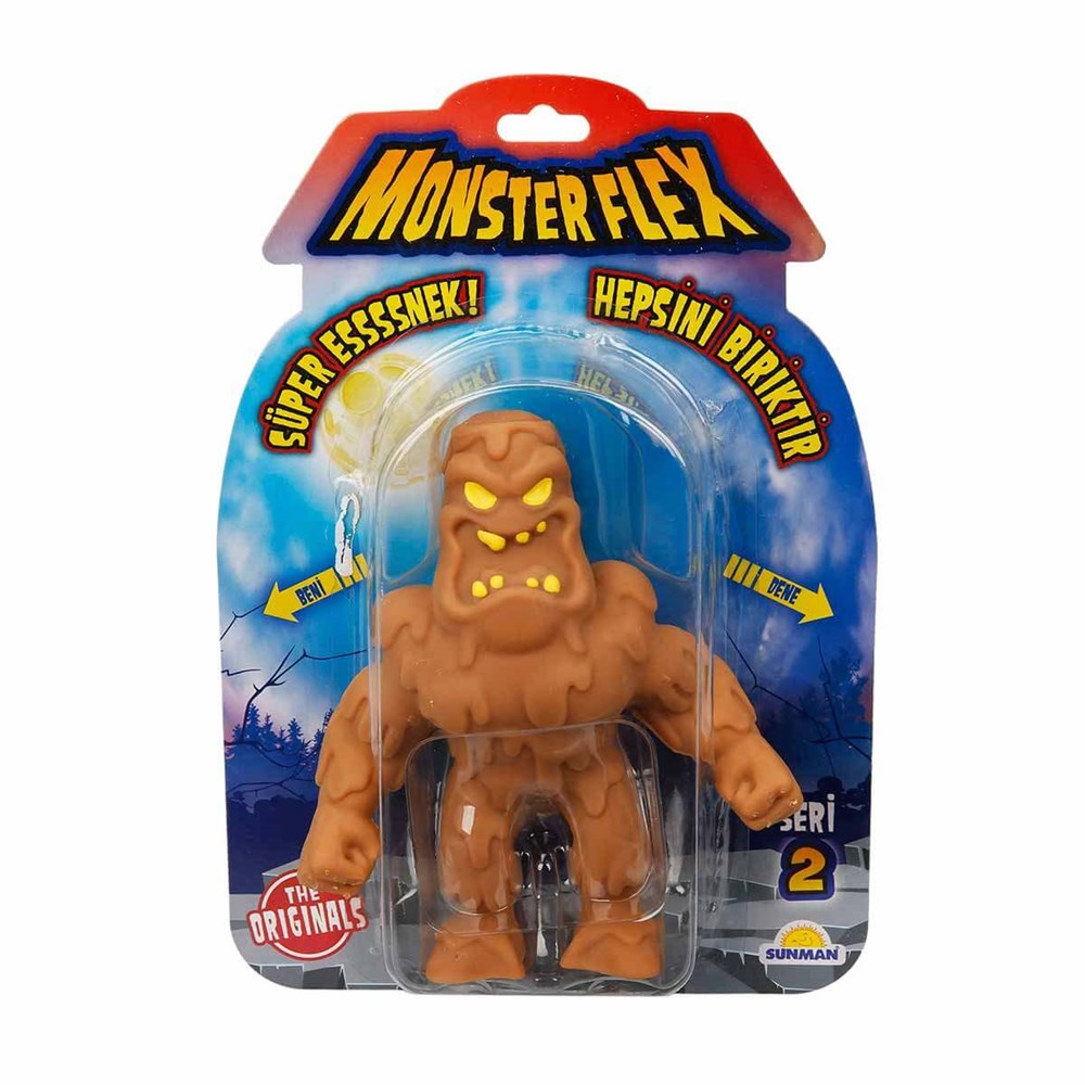 Monster Flex Süper Esnek Figür S2 15 Cm - Mud Monster Monster Flex S00089378 MM