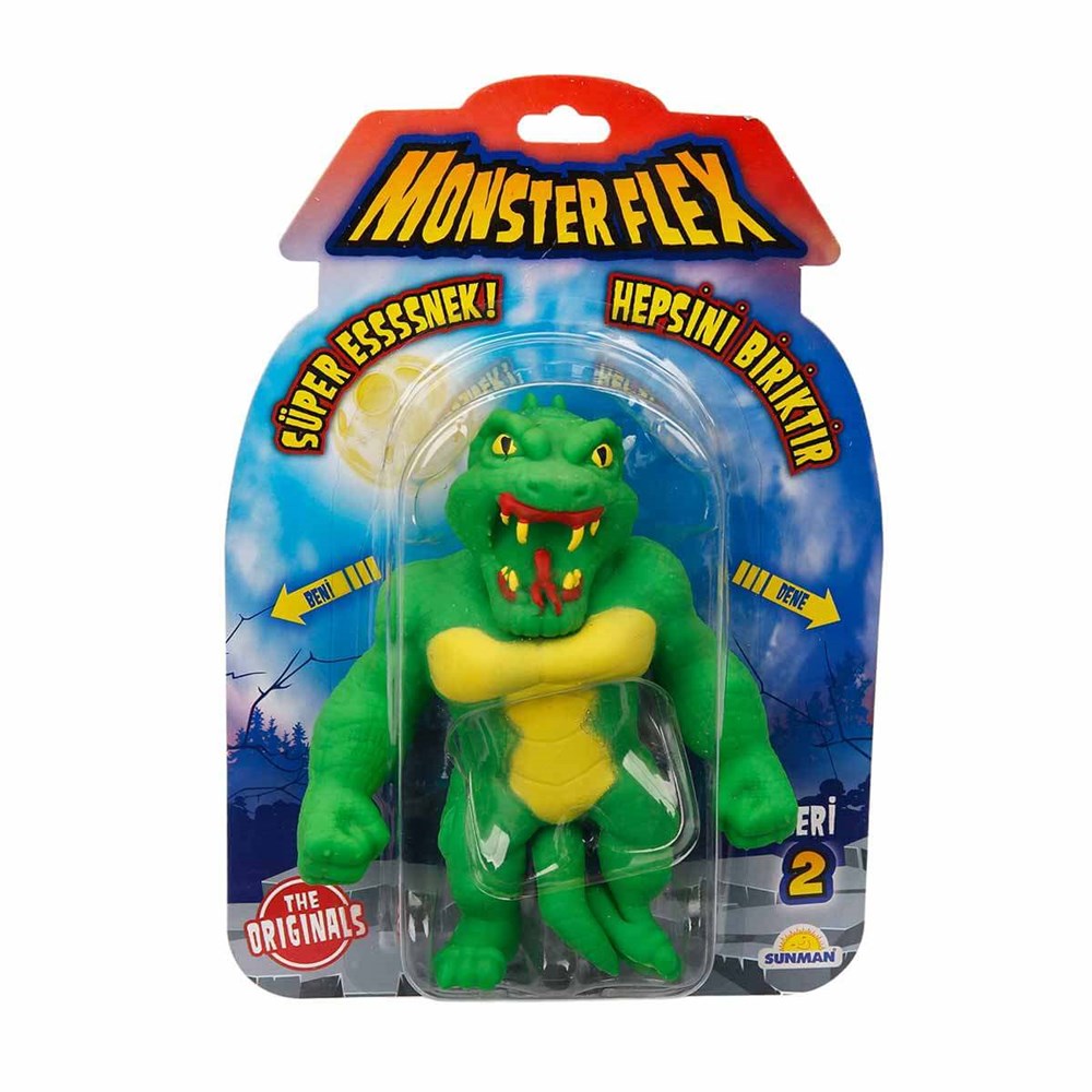 Monster Flex Süper Esnek Figür S2 15 Cm - Reptile Man Monster Flex S00089378 RM