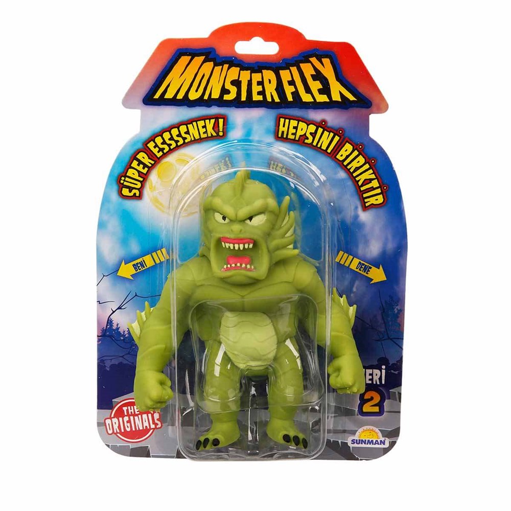 Monster Flex Süper Esnek Figür S2 15 Cm - Swamp Monster Monster Flex S00089378 SWM