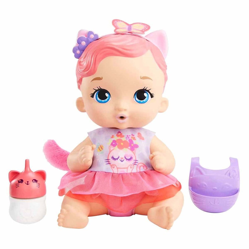 My Garden Baby Yavru Kedi Bebeğimin Bakım Zamanı Pembe Saçlı HHL21 My Garden Baby HHL21