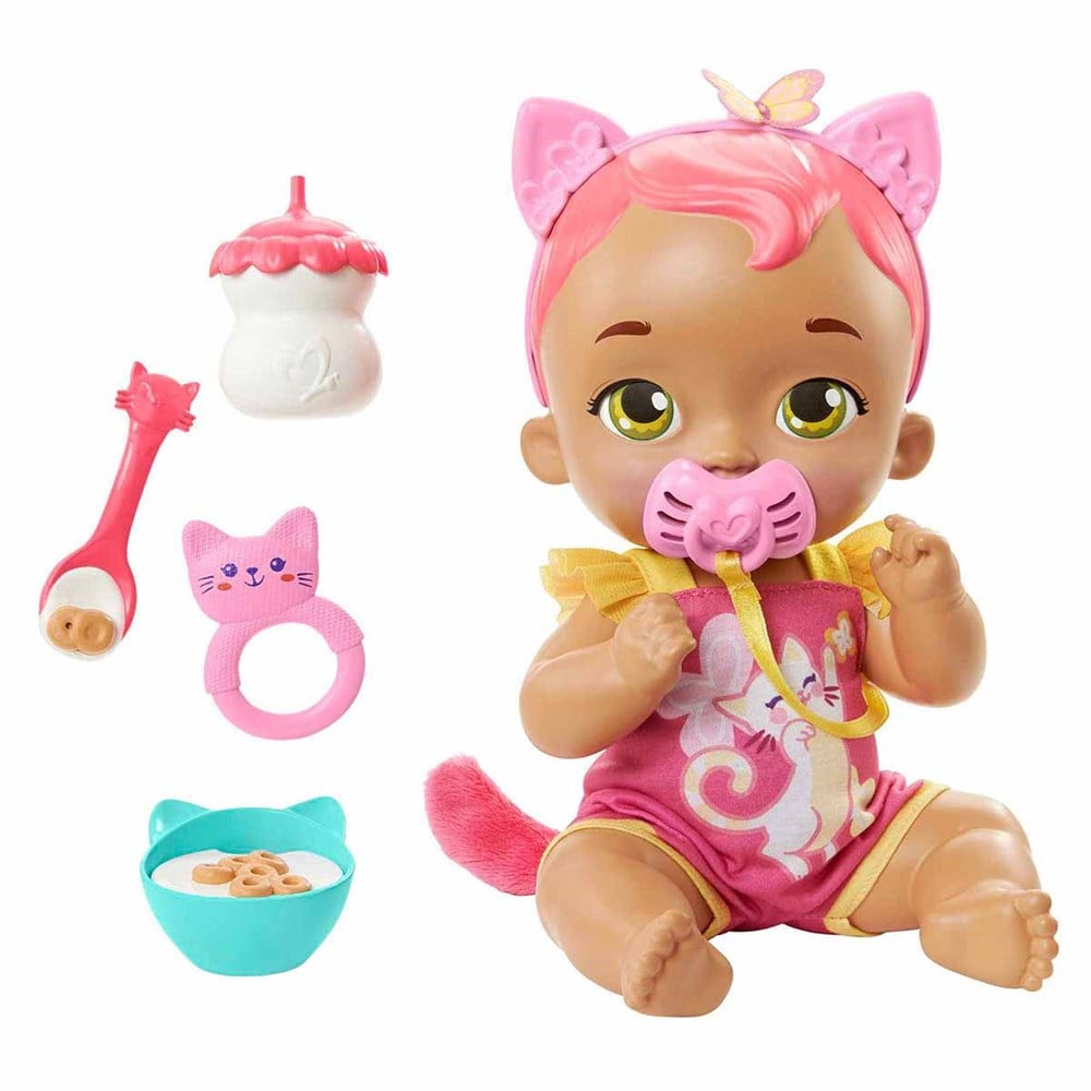 My Garden Baby Sesli ve Aksesuarlı Yavru Kedi Bebeğim HHP27-HHP29 My Garden Baby HHP29