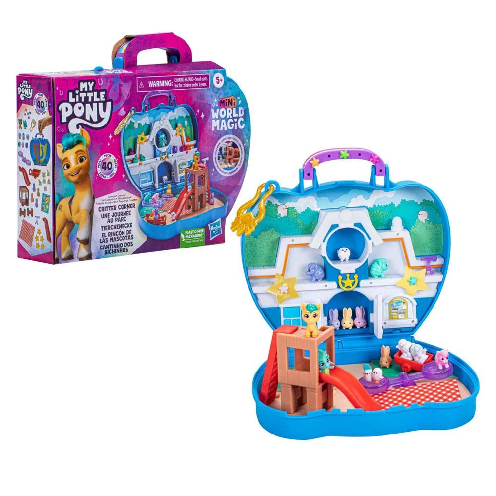 My Little Pony Mini Dünya Sihri: Kompakt Yaratıcı Oyun Seti Critter Corner F3876-F6440 My Little Pony F6440