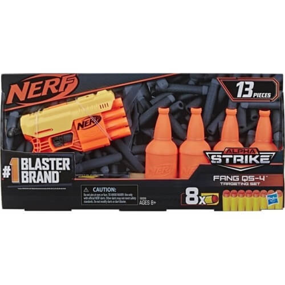 Nerf Alpha Strike Fang QS-4 Hedefli Set E8308 Nerf E8308