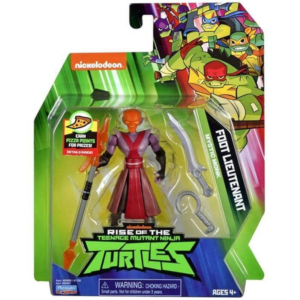 Ninja Turtles Aksiyon Figürler Foot Lietenant 80800-80807 Ninja Turtles 80807