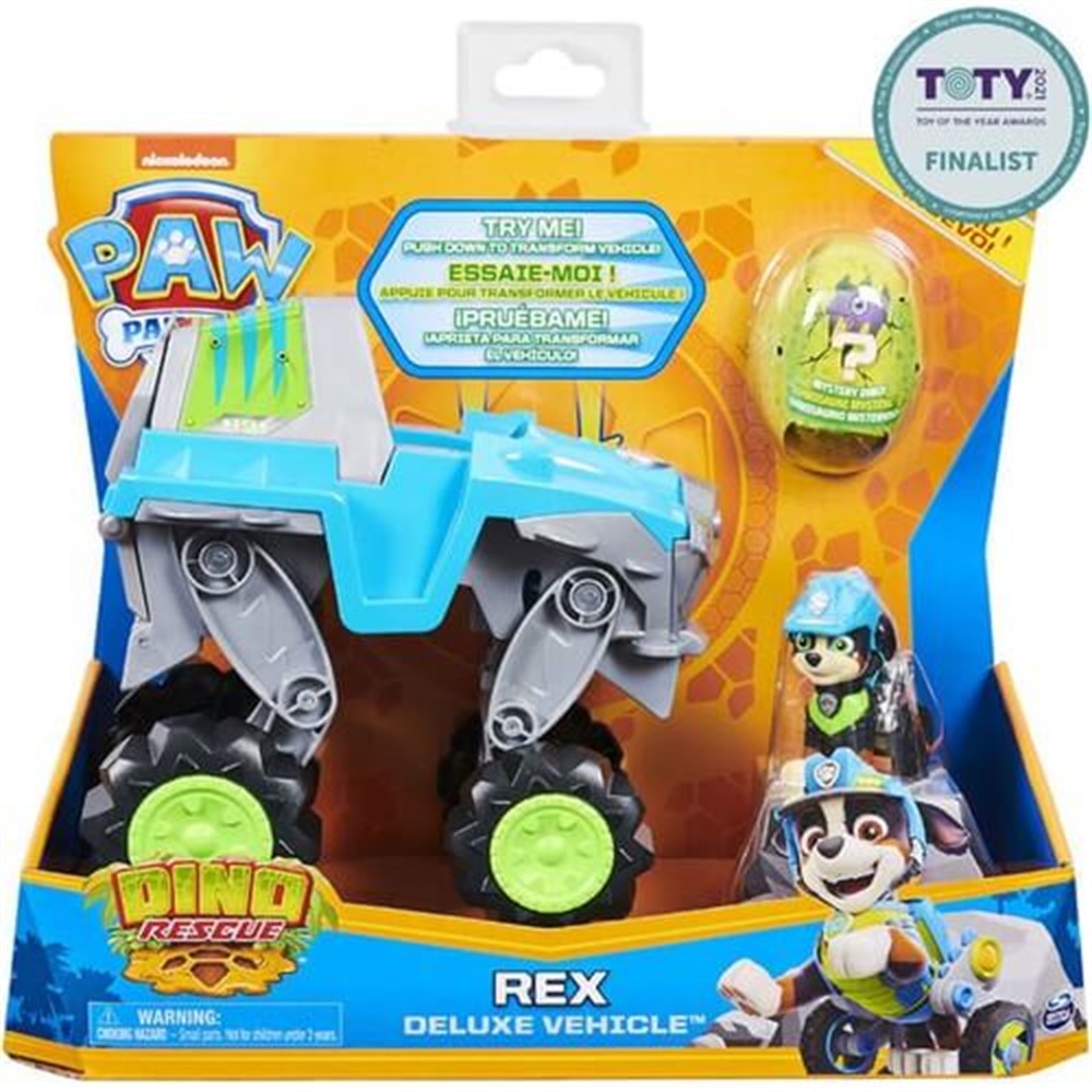 Paw Patrol Dino Rex Delüks Araç 6059329 Paw Patrol SPIN 6059329