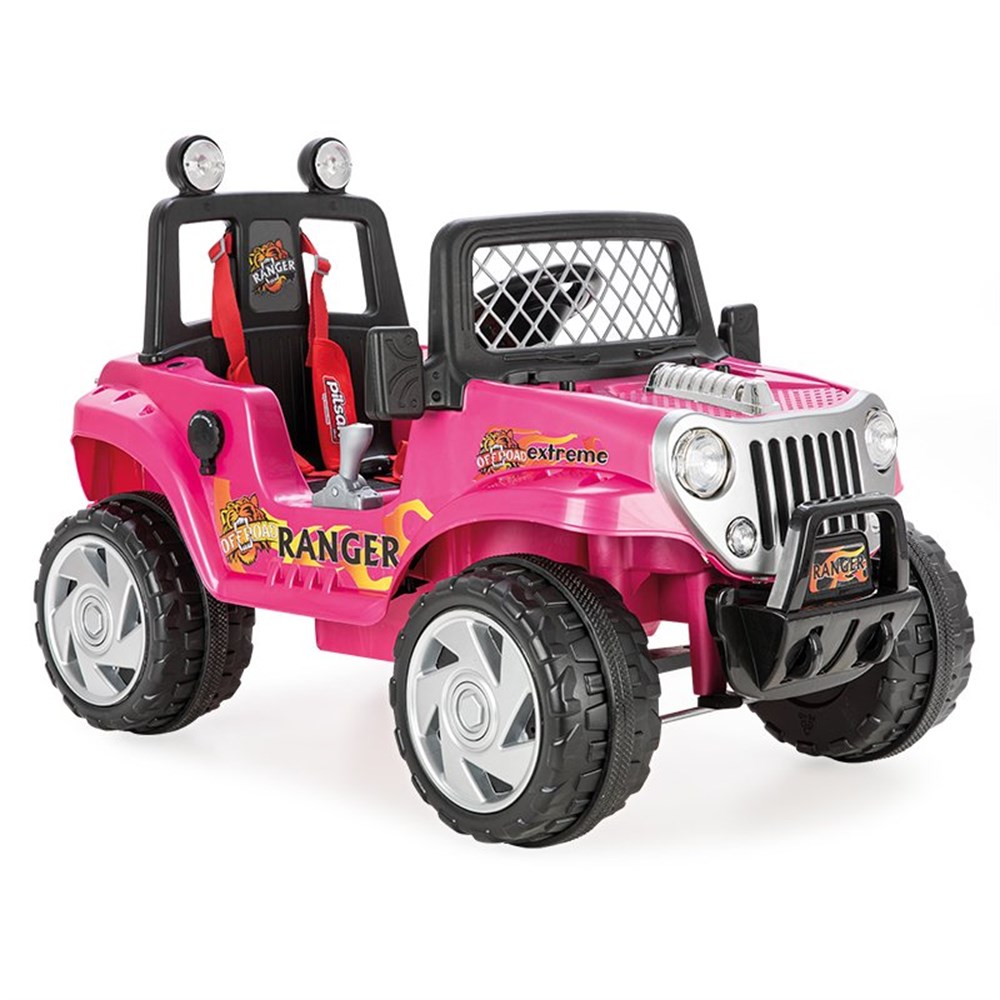 Pilsan Ranger 12V Akülü Uzaktan Kumandalı Araba Pembe Pilsan  PLS 05 107 P