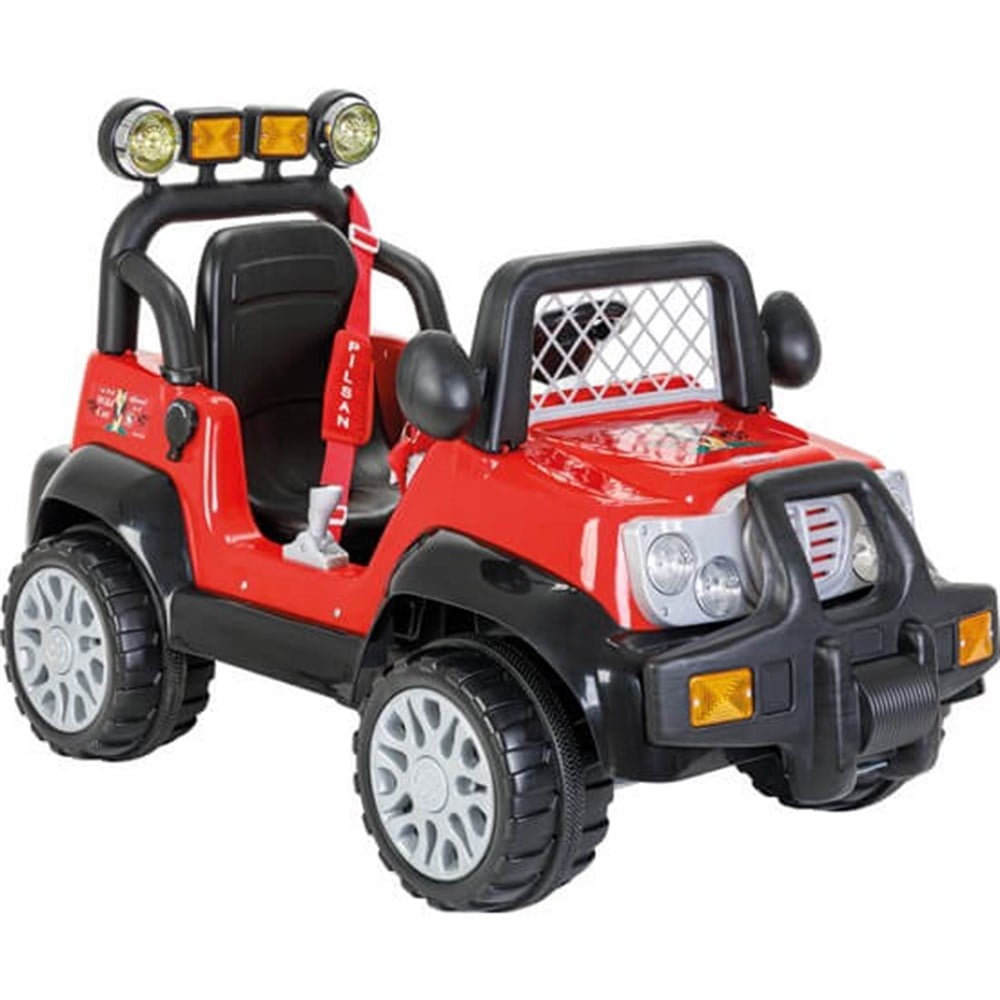 Pilsan Wild Cat 12V Kumandalı Akülü Araba Kırmızı Pilsan PLS 05 202