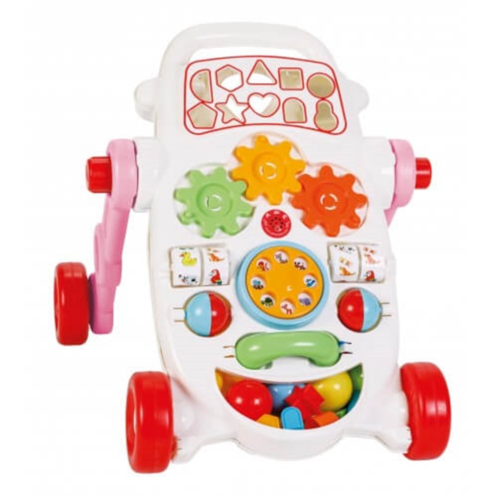 Happy İlk Adım Arabası Pembe PLS07539 P Pilsan PLS07539 P