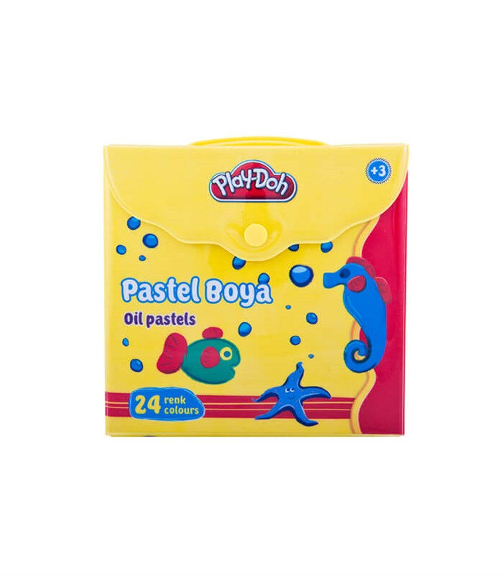 Play-Doh Pastel Boya Çantalı 24 Renk Play Doh PLAY PA007