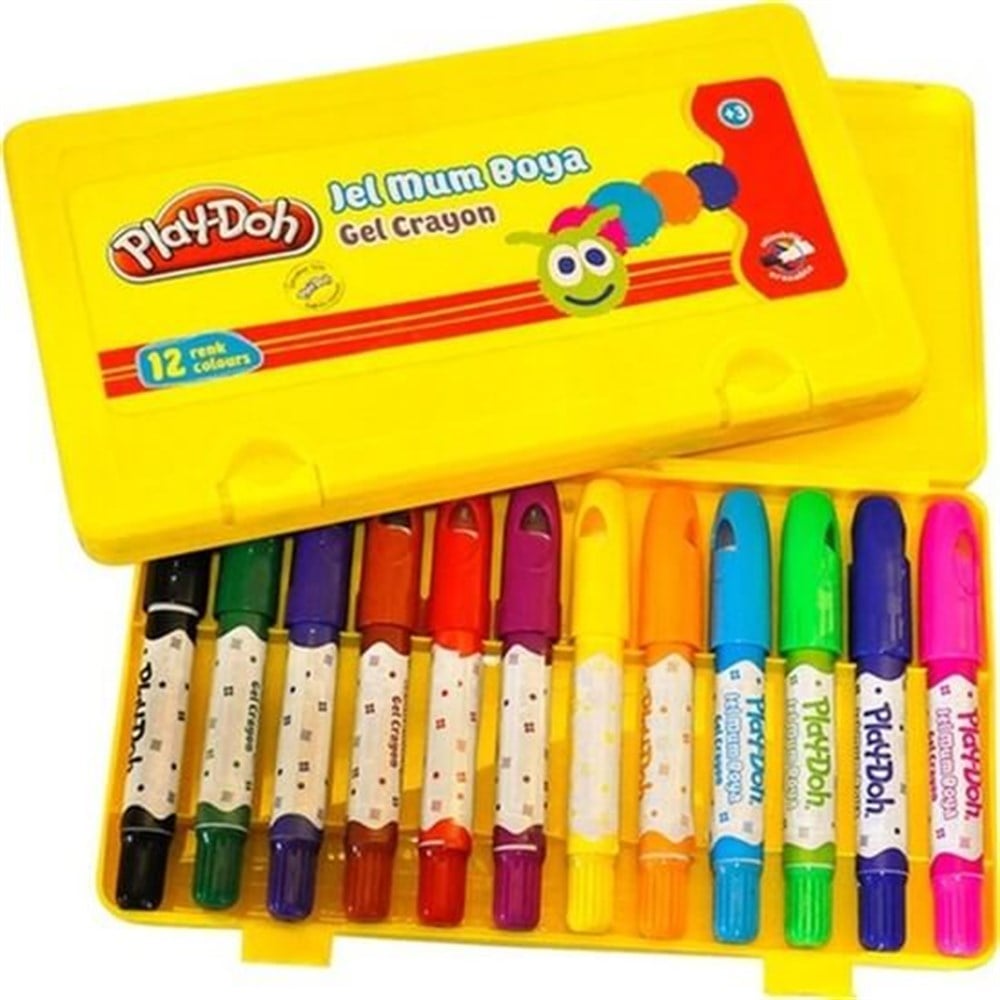 Play Doh 12 Renk Jel Crayon Play Doh PLYCR014