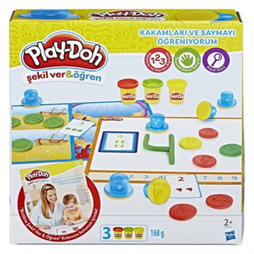 Play-Doh Oyun Hamuru Rakamları ve Saymayı Öğreniyorum B3406