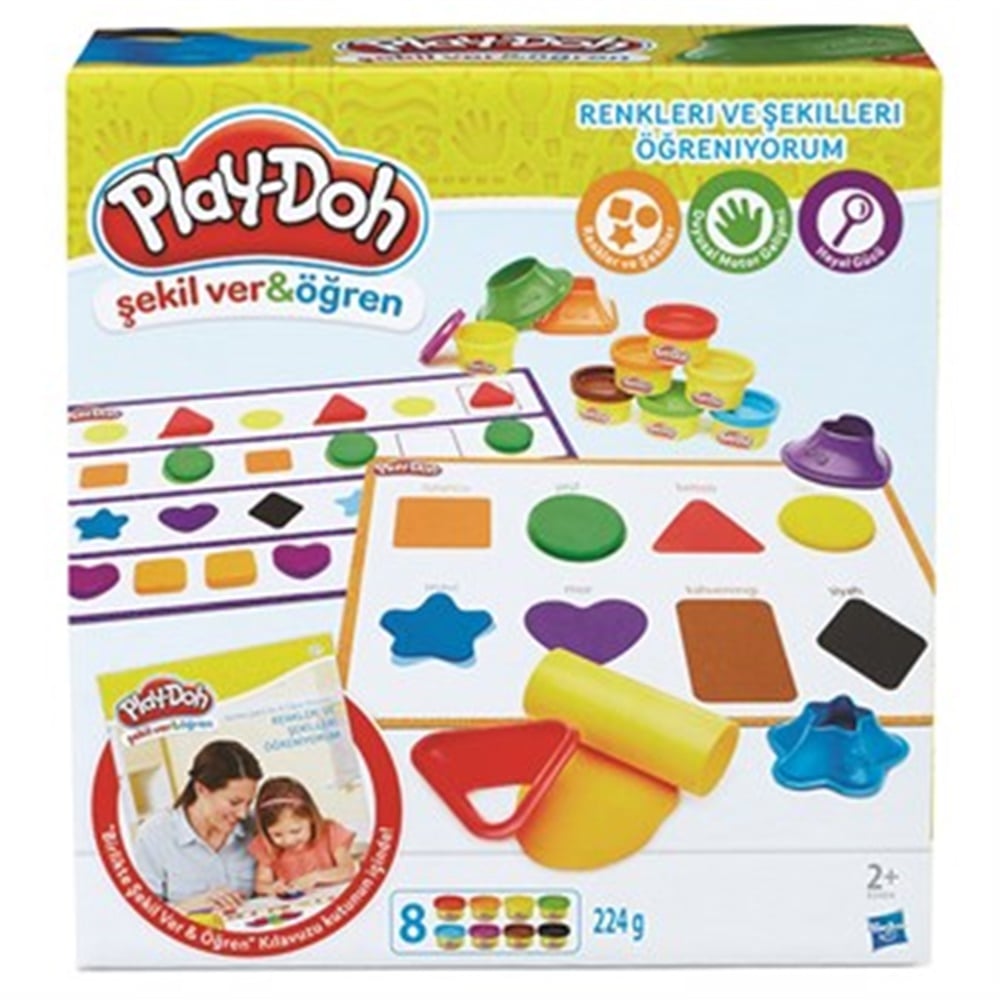Play Doh Renkleri ve Şekilleri Öğreniyorum