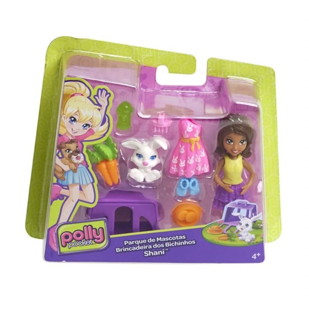 Polly Pocket Bebeği ve Hayvan Arkadaşı FPJ04