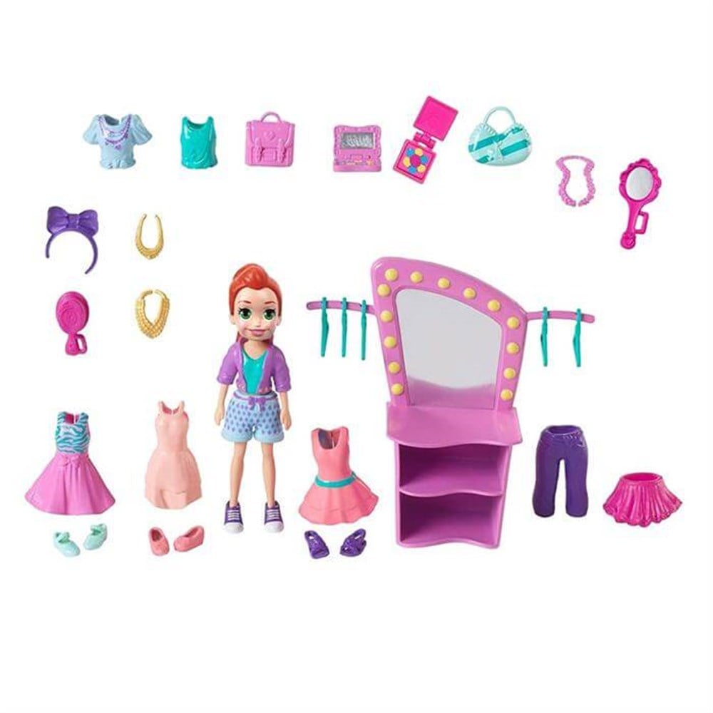 Polly Pocket Spor Yapıyor Oyun Setleri GBF85-GBF87 Polly Pocket GBF87