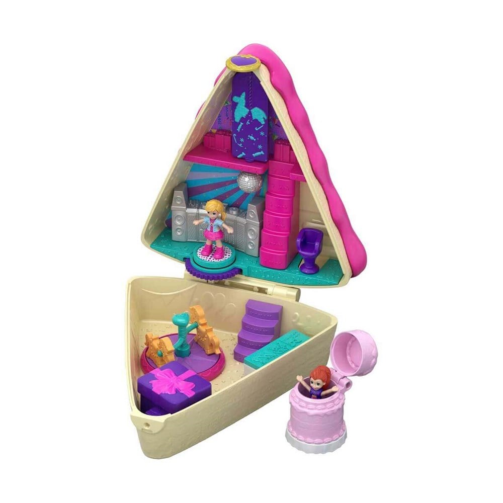 Polly Pocket Ve Maceraları Mikro Oyun Setleri FRY35-GFM49 Birthday Cake Polly Pocket GFM49