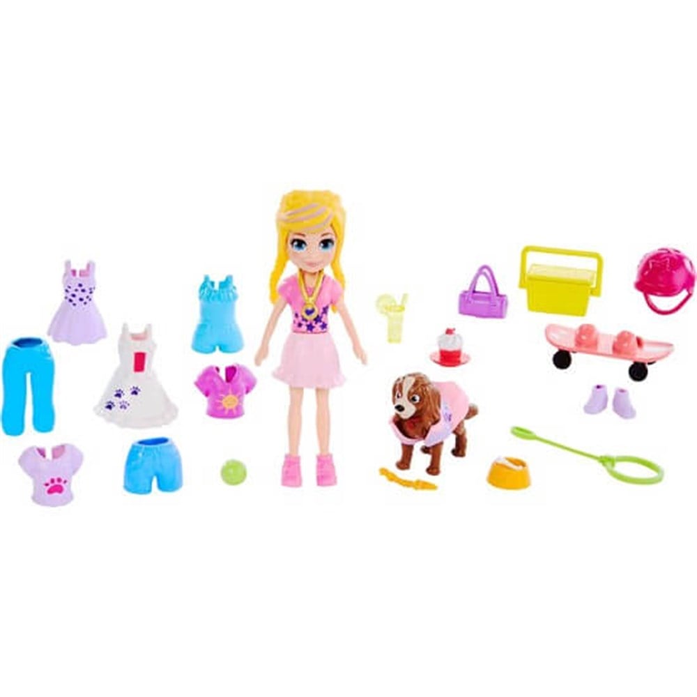 Polly Pocket Spor Yapıyor Oyun Setleri Gbf85-Gfp85 Polly Pocket GFP85