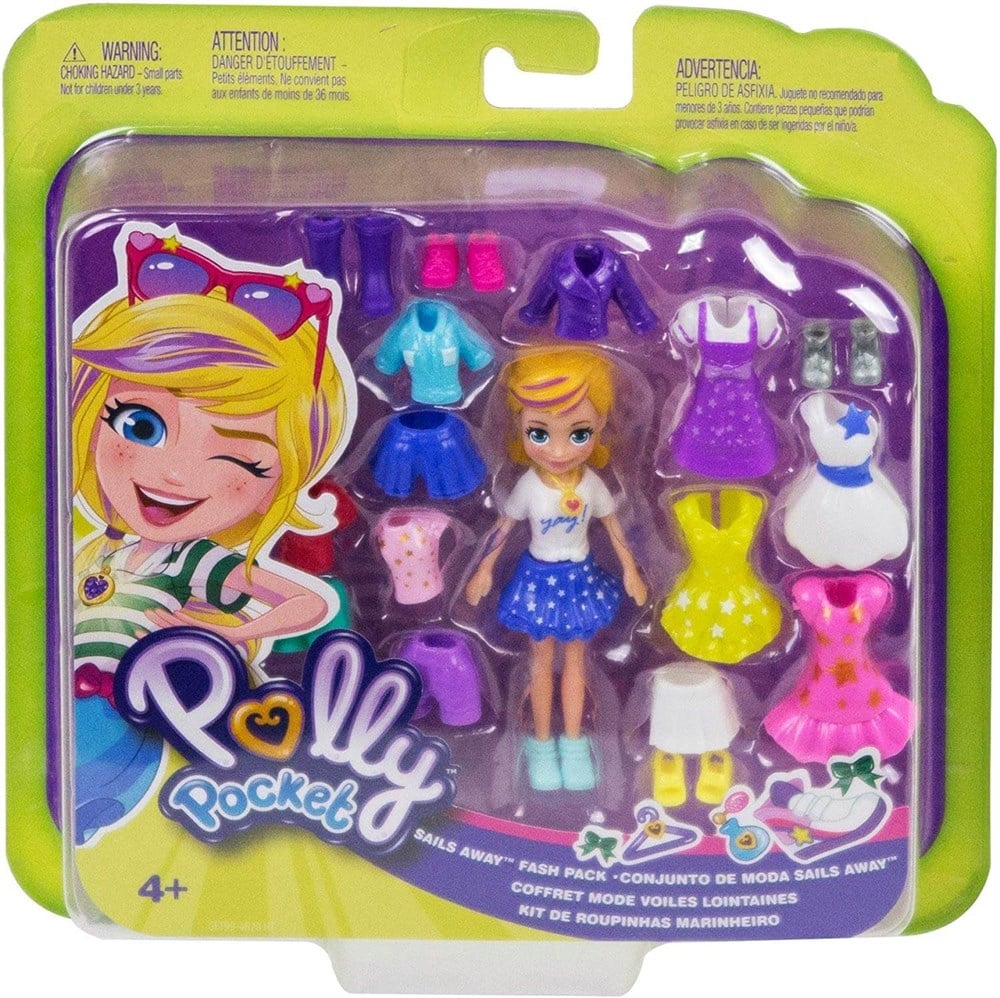 Polly Pocket Ve Kıyaafetleri Oyun Seti GFT97-GFT99 Polly Pocket GFT99