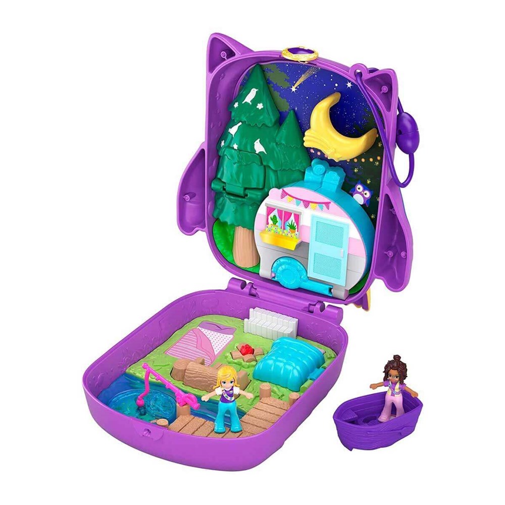 Polly Pocket Ve Maceraları Mikro Oyun Setleri FRY35-GKJ47 Owlnite Polly Pocket GKJ47