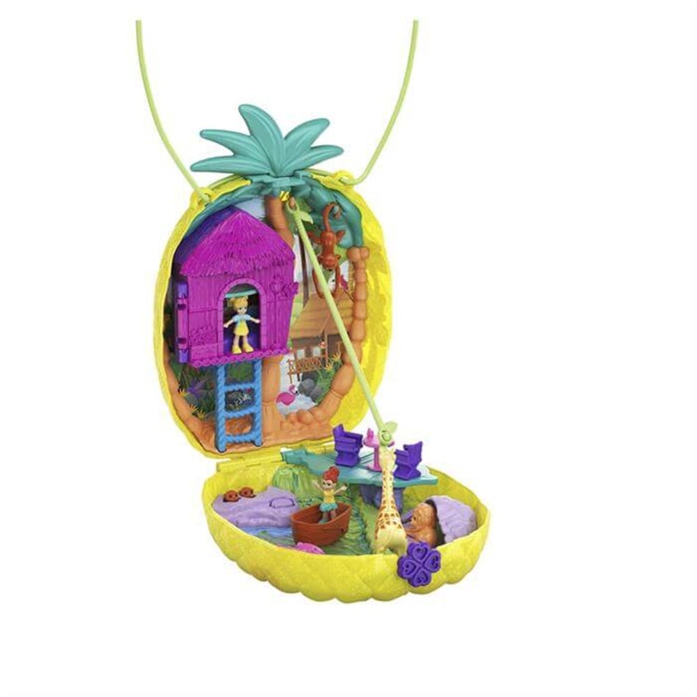 Polly Pocket Çanta Olabilen Micro Oyun Setleri Rainbow Dream Purse Gkj63-Gkj64 Polly Pocket GKJ64