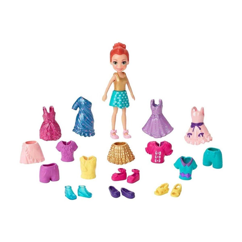 Polly Pocket Ve Kıyafetleri Oyun Seti GFT97-GKV01 Polly Pocket GKV01