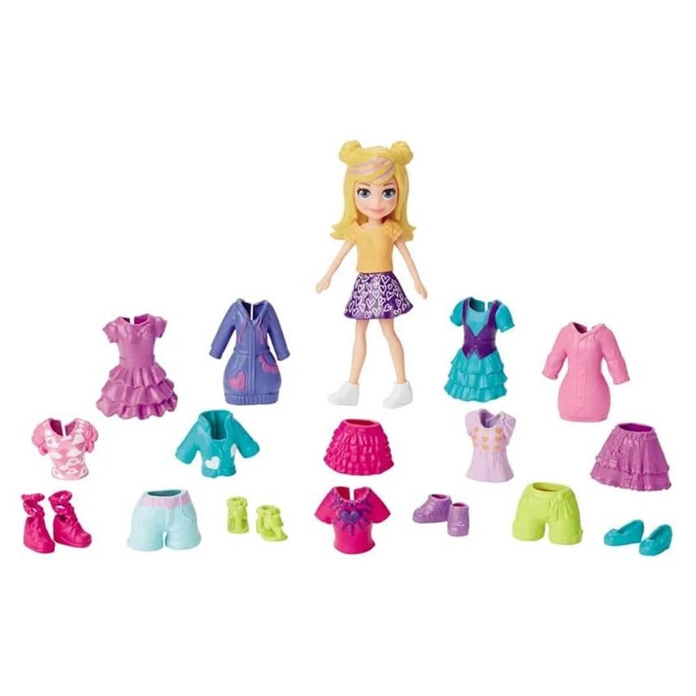 Polly Pocket Ve Kıyafetleri Oyun Seti GFT97-GKV02 Polly Pocket GKV02
