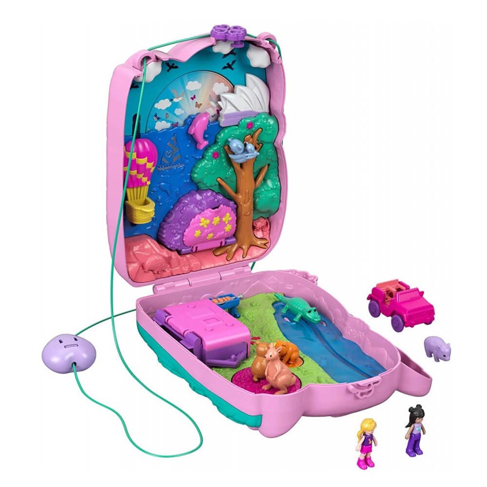 Polly Pocket Çanta Olabilen Micro Oyun Setleri GKJ63-GXC95 Polly Pocket GXC95