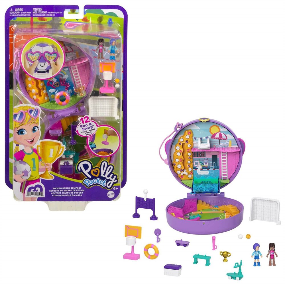 POLLY POCKET VE MACERALARI OYUN SETI FRY35-HCG14 Polly Pocket HCG14